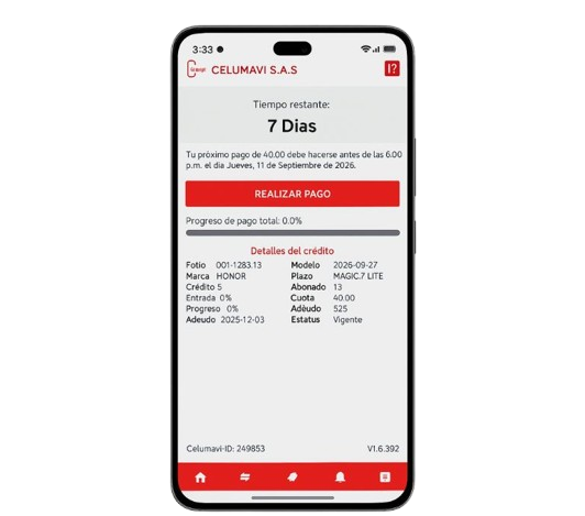 Software para venta de celulares a crédito
